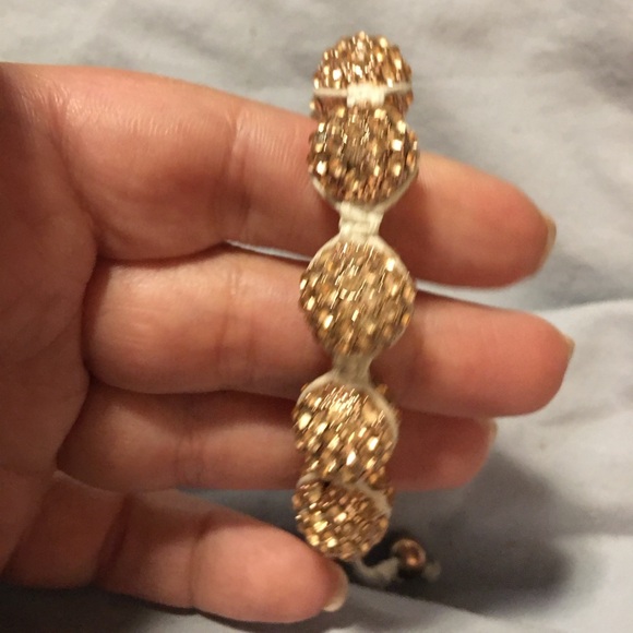 Rope Beaded Bracelet w/Swarovski - Picture 7 of 10